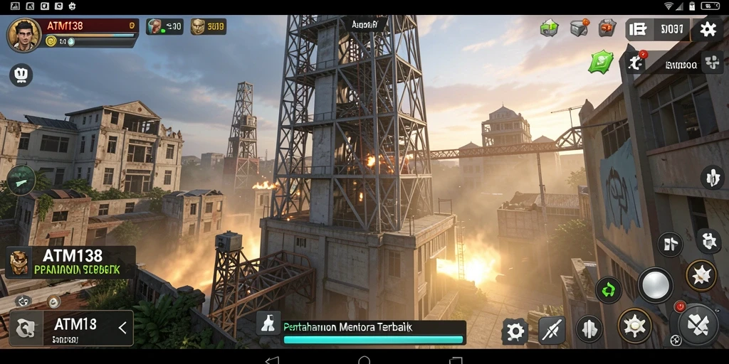 Gameplay menegangkan dengan menara pertahanan yang strategis.