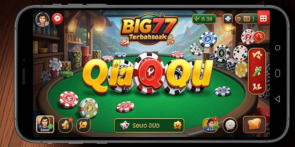 Tampilan gameplay QiuQiu yang menarik dan penuh strategi.