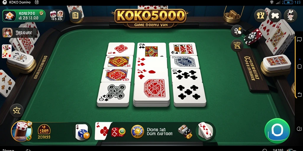 Tampilan gameplay KOKO5000 yang seru dan mendebarkan.