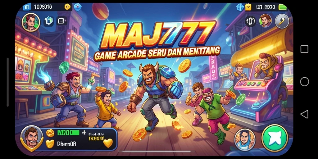 Screenshot gameplay MAJ777 yang menunjukkan aksi seru dalam game Arcade.
