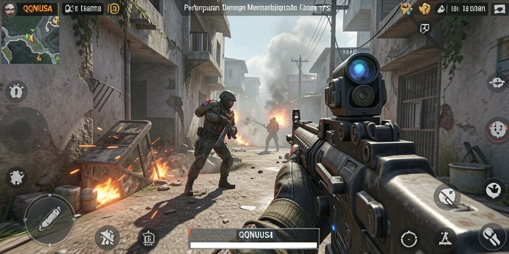 Screenshot gameplay menampilkan aksi seru dalam <strong>QQNUSA</strong>.