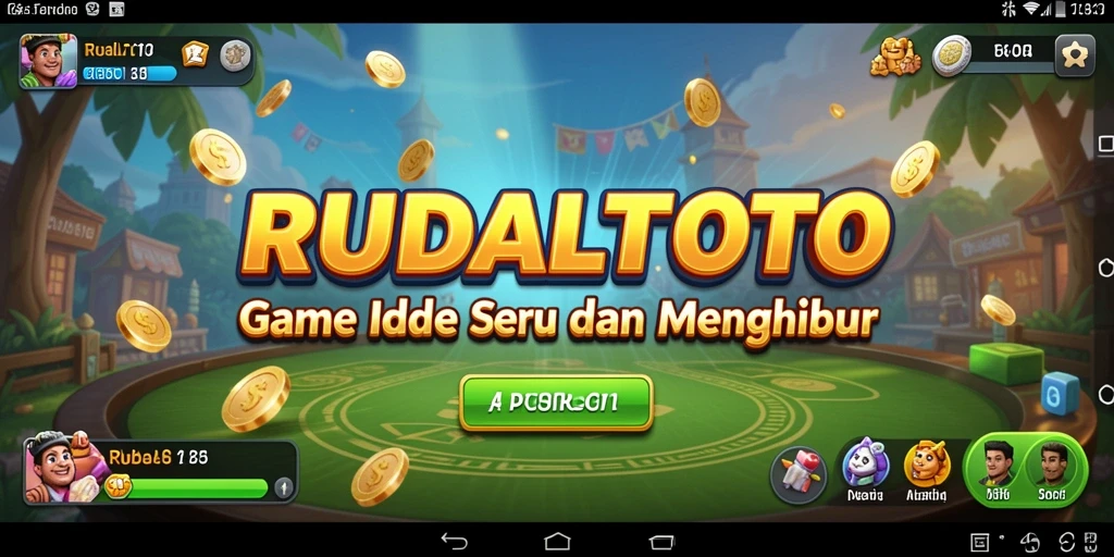 Tampilan gameplay RUDALTOTO yang menarik dan memukau.