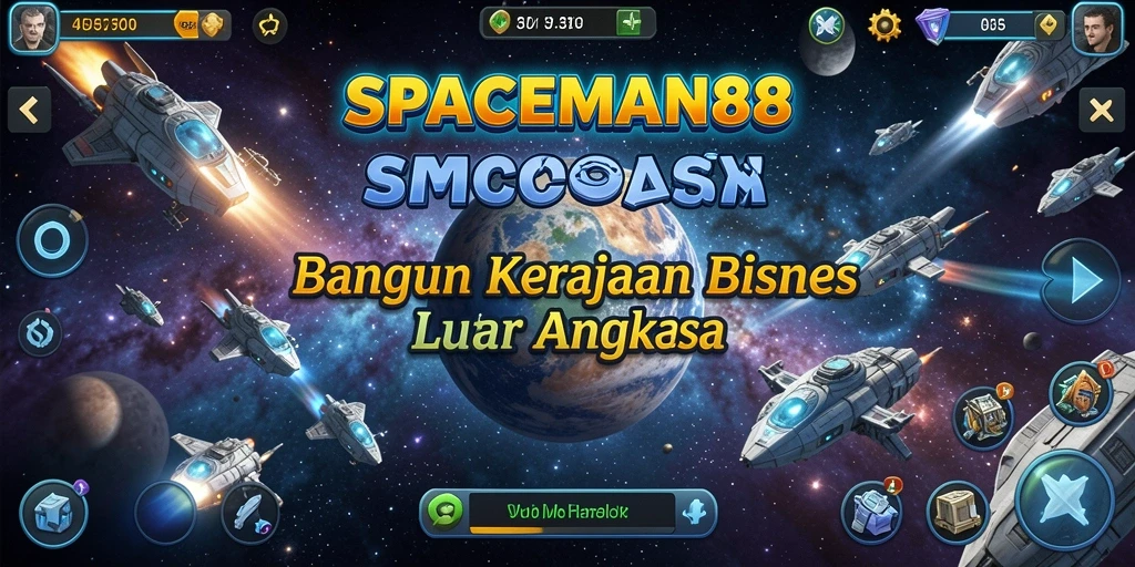 Tampilan gameplay SPACEMAN88 yang menarik dan mendebarkan.