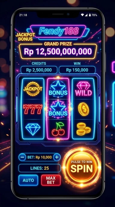 Tampilan antarmuka fendy188 yang mudah dipahami.